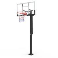 Баскетбольная стойка стационарная UNIX Line B-Stand-PC 54"x32" (140 х 80 см) R45 H230-305 см