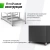 Баскетбольная стойка UNIX Line B-Stand-PC 72"x42" (180 х 105 см) R45 H120-305 см