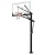 Баскетбольная стойка стационарная UNIX Line B-Stand-TG PRO 72"x42" (180 х 105 см) R45 H230-305 см