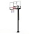 Баскетбольная стойка стационарная UNIX Line B-Stand-TG 54"x32" (140 х 80 см) R45 H230-305 см