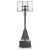 Баскетбольная стойка UNIX Line B-Stand-TG PRO 54"x32" (140 х 82 см) R45 H230-305 см