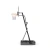 Баскетбольная стойка UNIX Line B-Stand-PC 49"x33" (122 х 81 см) R45 H240-305 см
