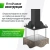 Баскетбольная стойка стационарная UNIX Line B-Stand-TG 54"x32" (140 х 80 см) R45 H230-305 см