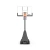 Баскетбольная стойка UNIX Line B-Stand-PC 49"x33" (122 х 81 см) R45 H240-305 см
