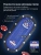 Игровой стол – покер DFC RAYKEEP 84", на 10 мест, складные ножки