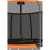 Каркасный батут Clear Fit OrangeHop 12Ft