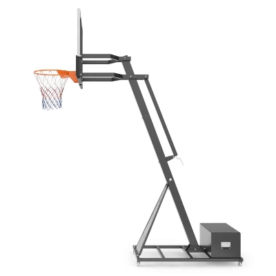 Баскетбольная стойка UNIX Line B-Stand-TG PRO 54"x32" (140 х 82 см) R45 H230-305 см