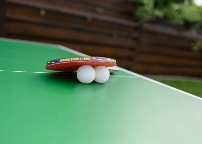 Всепогодный теннисный стол UNIX Line для улицы outdoor 6 мм, зеленый