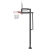 Баскетбольная стойка стационарная UNIX Line B-Stand-PC 54"x32" (140 х 80 см) R45 H230-305 см