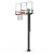 Баскетбольная стойка стационарная UNIX Line B-Stand-TG 54"x32" (140 х 80 см) R45 H230-305 см