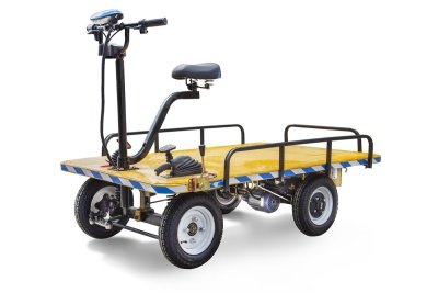 Платформенная тележка электрическая Rutrike СКЛАД 1500 NEW