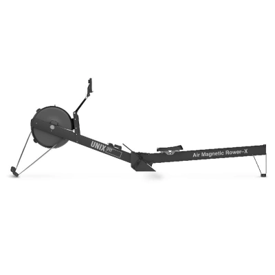 Гребной тренажер UNIX Fit Air аэромагнитный / Magnetic Rower-X черный